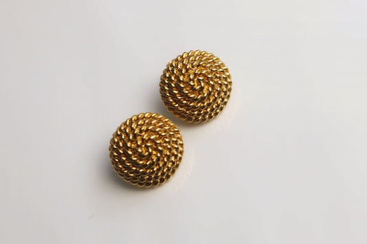 Gold Monet Rope Studs