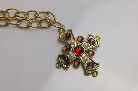 Maltese Cross Necklace