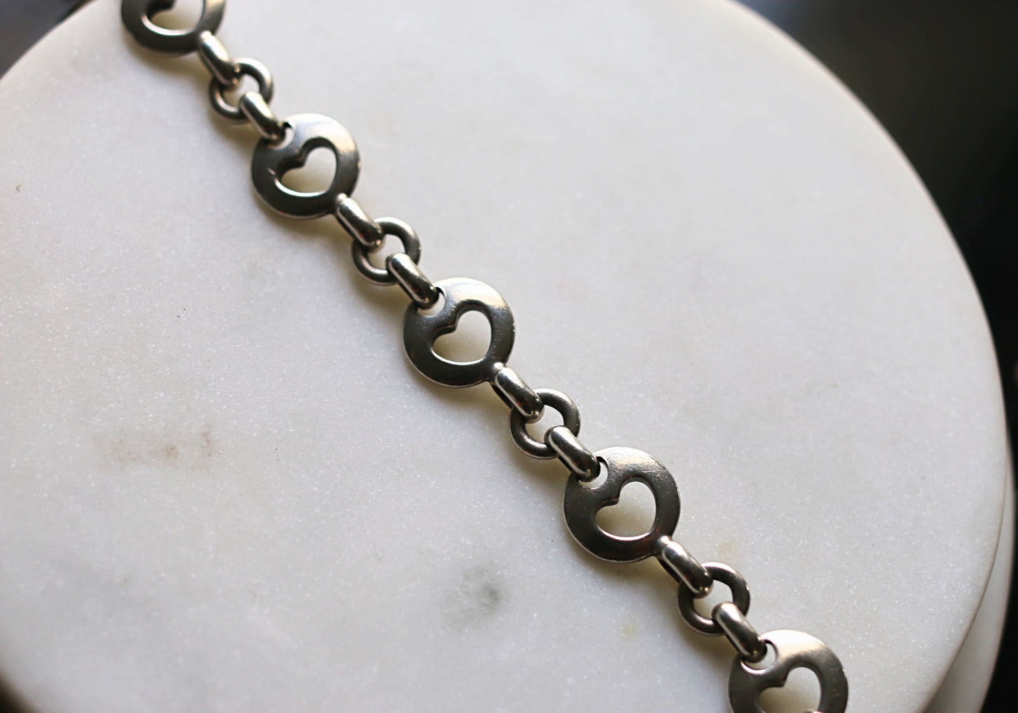 Vintage Tiffany & Co Heart Bracelet