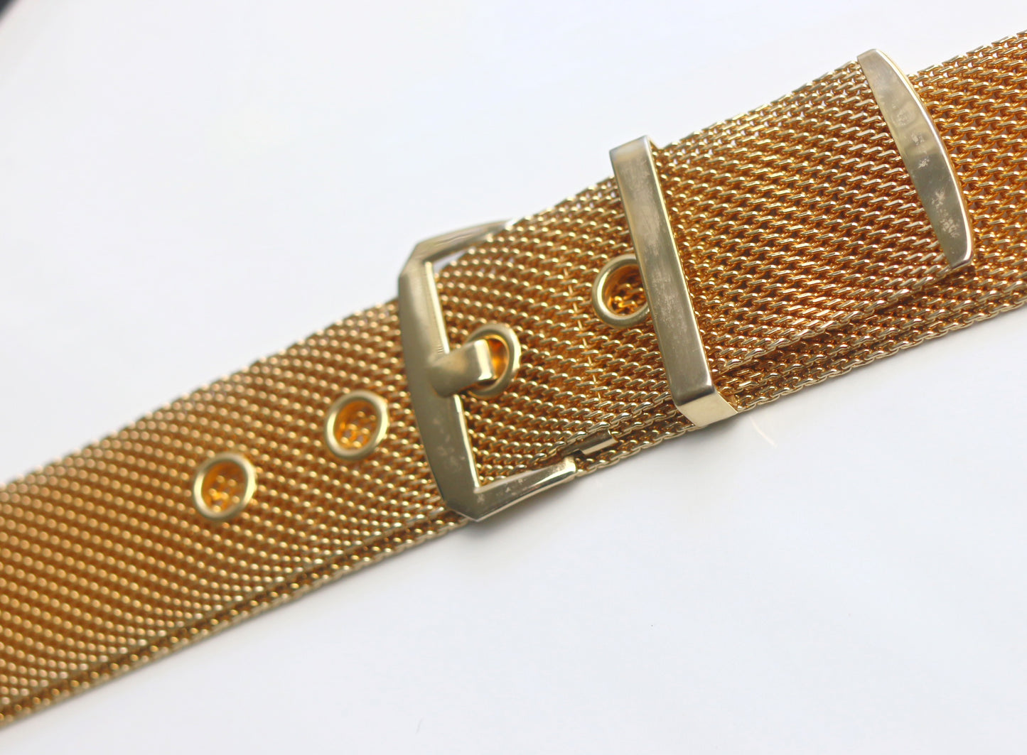 Vintage Gold Mesh Belt