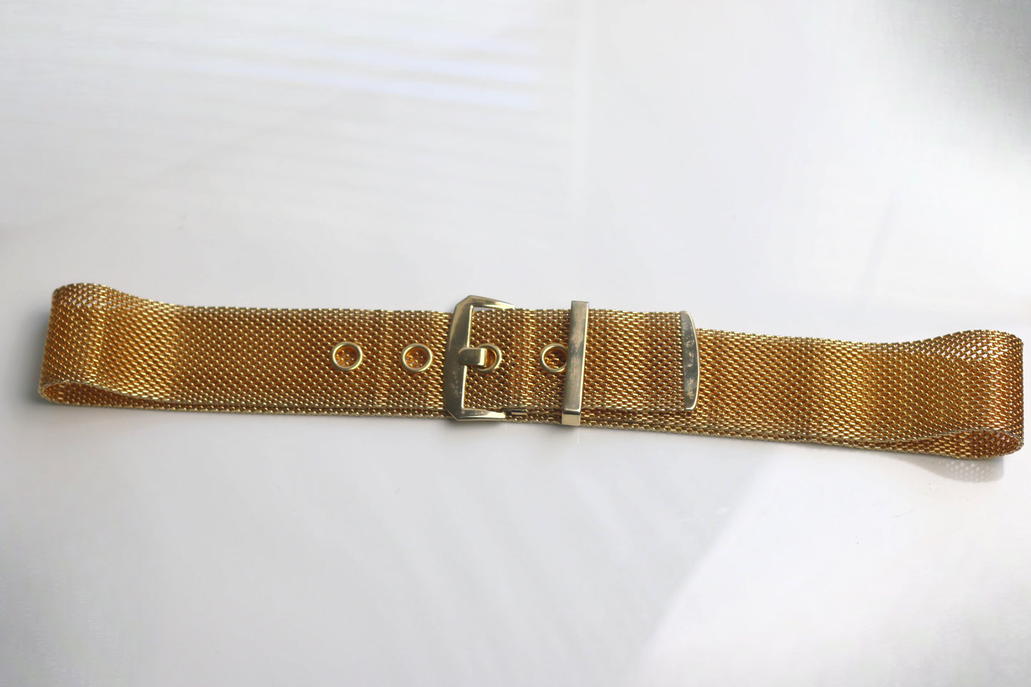 Vintage Gold Mesh Belt