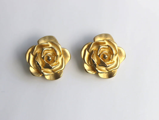 Rosette Earrings